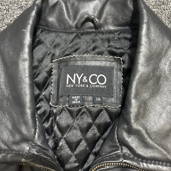 Vintage new york company leather coat - Picture 3 of 6